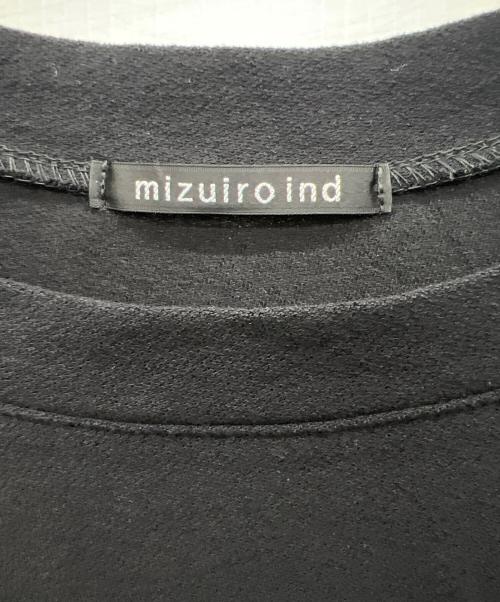 mizuiro-ind（ミズイロインド）mizuiro-ind (ミズイロインド) ノースリーブカットソー ブラック サイズ:FREEの古着・服飾アイテム