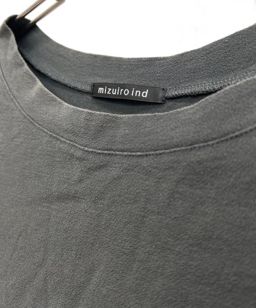 mizuiro-ind（ミズイロインド）mizuiro-ind (ミズイロインド) ノースリーブカットソー グレー サイズ:FREEの古着・服飾アイテム