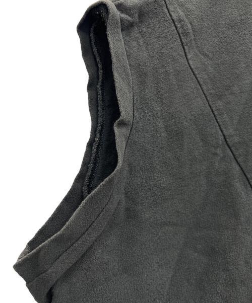 mizuiro-ind（ミズイロインド）mizuiro-ind (ミズイロインド) ノースリーブカットソー グレー サイズ:FREEの古着・服飾アイテム