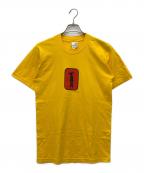 FRUIT OF THE LOOMフルーツオブザルーム）の古着「半袖Tシャツ」｜イエロー