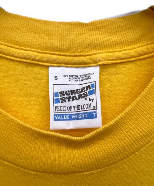 FRUIT OF THE LOOM（フルーツオブザルーム）FRUIT OF THE LOOM (フルーツオブザルーム) 半袖Tシャツ イエロー サイズ:Sの古着・服飾アイテム