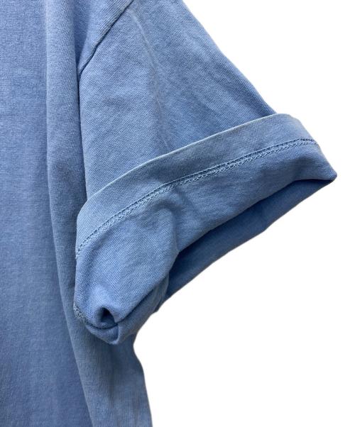 Lee DUNGAREES（リー ダンガリーズ）Lee DUNGAREES (リー ダンガリーズ) 半袖Tシャツ ブルー サイズ:Mの古着・服飾アイテム