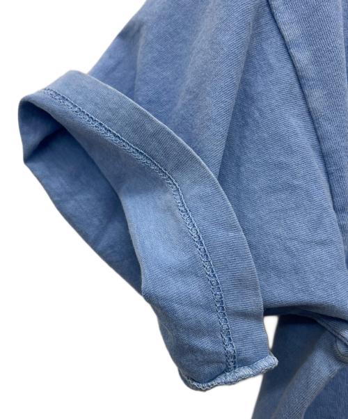 Lee DUNGAREES（リー ダンガリーズ）Lee DUNGAREES (リー ダンガリーズ) 半袖Tシャツ ブルー サイズ:Mの古着・服飾アイテム