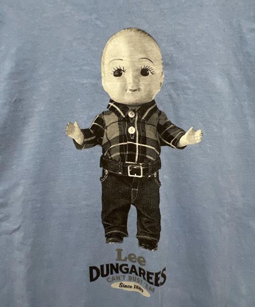 Lee DUNGAREES（リー ダンガリーズ）Lee DUNGAREES (リー ダンガリーズ) 半袖Tシャツ ブルー サイズ:Mの古着・服飾アイテム