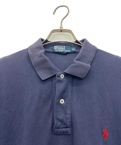 POLO RALPH LAUREN（ポロ・ラルフローレン）POLO RALPH LAUREN (ポロ・ラルフローレン) ポロシャツ ネイビー サイズ:XLの古着・服飾アイテム