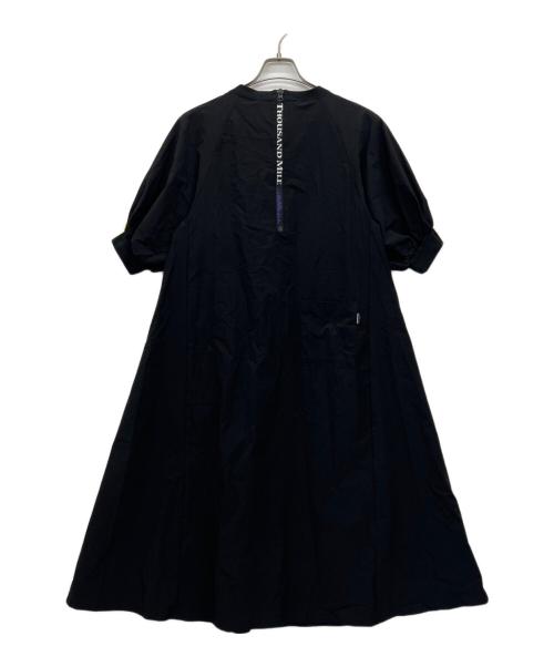 Thousand Mile（サウザンドマイル）Thousand Mile (サウザンドマイル) 半袖ワンピース ブラック サイズ:FREEの古着・服飾アイテム