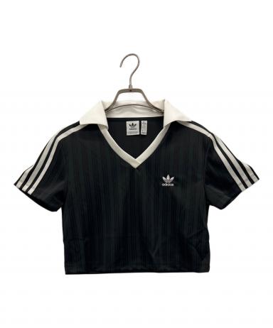 中古・古着通販】adidas (アディダス) ポロシャツ ブラック サイズ:L