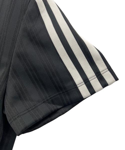 adidas（アディダス）adidas (アディダス) ポロシャツ ブラック サイズ:Lの古着・服飾アイテム