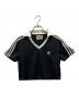 adidas（アディダス）の古着「ポロシャツ」｜ブラック