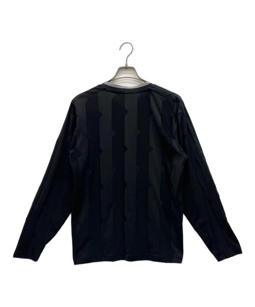 adidas（アディダス）adidas (アディダス) 長袖カットソー ブラック サイズ:Sの古着・服飾アイテム