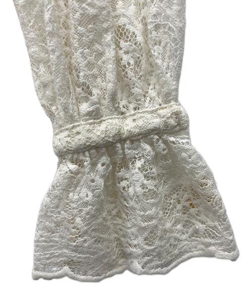 maison echelle（メゾンエシェル）maison echelle (メゾンエシェル) 長袖シャツ ホワイト サイズ:Freeの古着・服飾アイテム