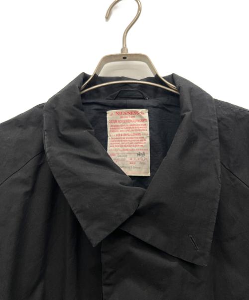 NICENESS（ナイスネス）NICENESS (ナイスネス) Calder ローバーコート ブラック サイズ:Lの古着・服飾アイテム