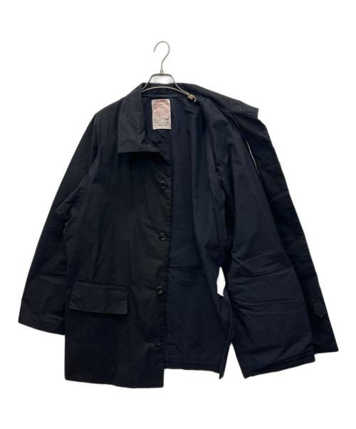 NICENESS（ナイスネス）NICENESS (ナイスネス) Calder ローバーコート ブラック サイズ:Lの古着・服飾アイテム