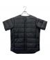 DESCENTE ALLTERRAIN（デザイント オルテライン）の古着「H.C.S. ダウンハーフスリーブシャツ」｜ブラック