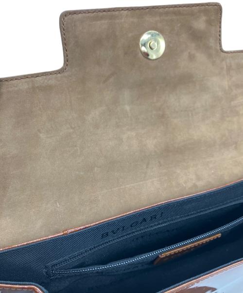 BVLGARI（ブルガリ）BVLGARI (ブルガリ) セミショルダーバッグ ブラウンの古着・服飾アイテム