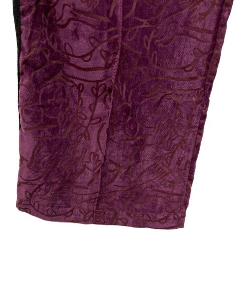 Needles（ニードルズ）Needles (ニードルズ) SASQUATCHfabrix. (サスクワッチファブリックス) トラックパンツ パープル サイズ:Mの古着・服飾アイテム