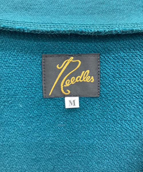 Needles（ニードルズ）Needles (ニードルズ) V Neck Cardigan - C/PE Bright Jersey グリーン サイズ:Mの古着・服飾アイテム
