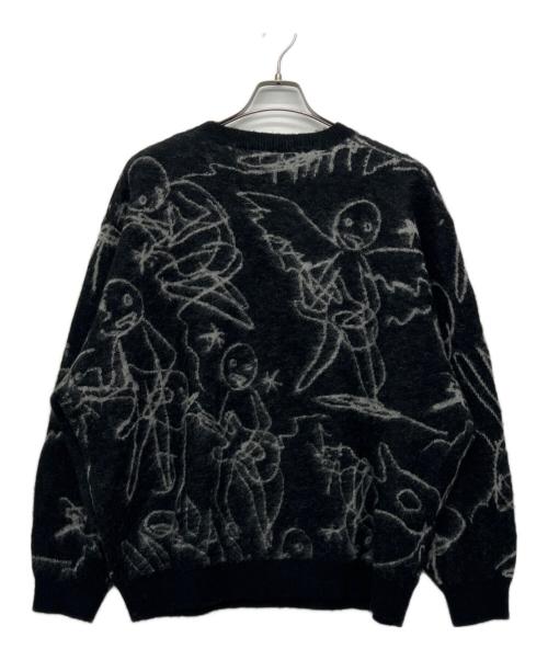 LAD MUSICIAN（ラッドミュージシャン）LAD MUSICIAN (ラッドミュージシャン) 厚手ニット ブラック サイズ:44の古着・服飾アイテム