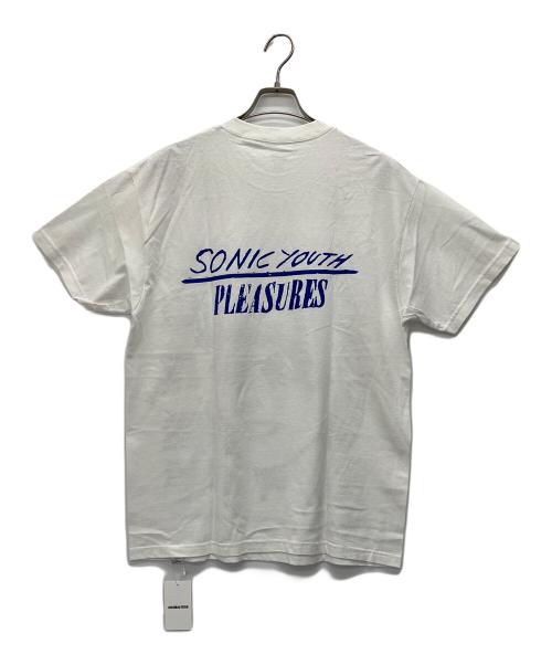 SONIC YOUTH（ソニックユース）SONIC YOUTH (ソニックユース) 半袖Tシャツ ホワイト サイズ:Lの古着・服飾アイテム