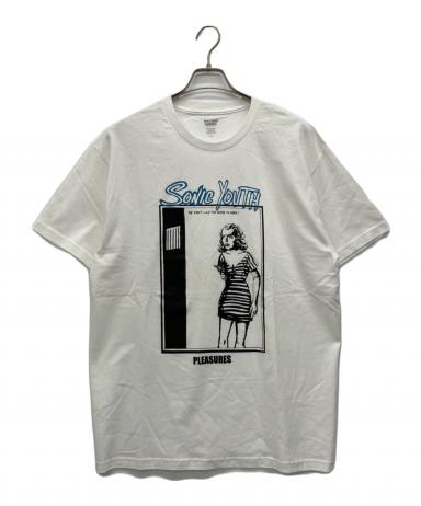 SONIC YOUTH ヴィンテージTシャツ Lサイズ 中古・古着通販】SONIC YOUTH (ソニックユース) 半袖Tシャツ ホワイト