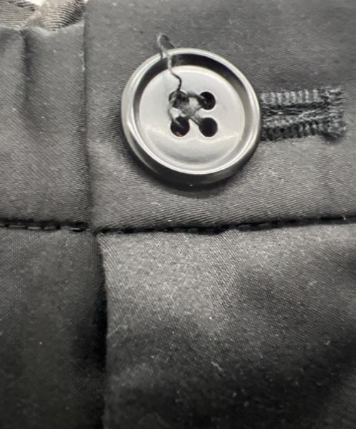 NUMBER (N)INE（ナンバーナイン）NUMBER (N)INE (ナンバーナイン) テーパードパンツ ブラック サイズ:３の古着・服飾アイテム