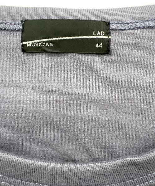 LAD MUSICIAN（ラッドミュージシャン）LAD MUSICIAN (ラッドミュージシャン) Pearl (パール) 半袖Tシャツ パープル サイズ:44の古着・服飾アイテム