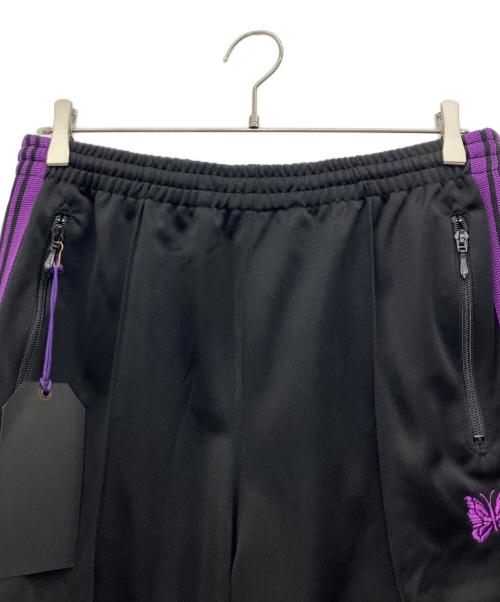 Needles（ニードルズ）Needles (ニードルズ) トラックパンツ ブラック×パープル サイズ:Mの古着・服飾アイテム