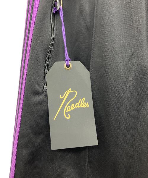 Needles（ニードルズ）Needles (ニードルズ) トラックパンツ ブラック×パープル サイズ:Mの古着・服飾アイテム