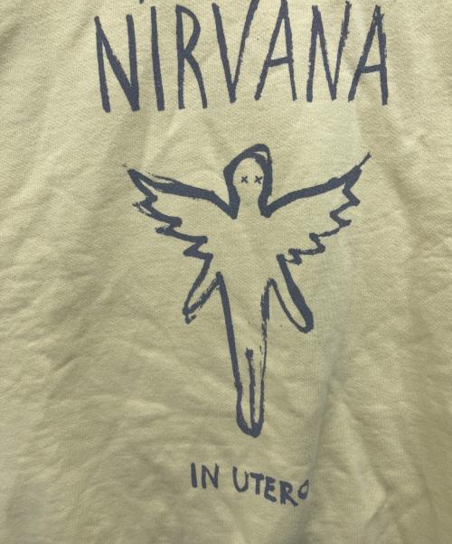 MONKEY TIME（モンキータイム）MONKEY TIME (モンキータイム) NIRVANA スウェット イエロー サイズ:XLの古着・服飾アイテム