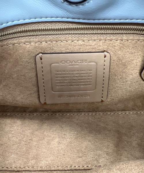 COACH（コーチ）COACH (コーチ) ショルダーバッグ スカイブルーの古着・服飾アイテム