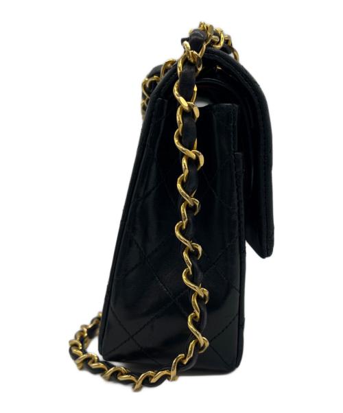 CHANEL（シャネル）CHANEL (シャネル) マトラッセ23 ダブルフラップ ブラックの古着・服飾アイテム