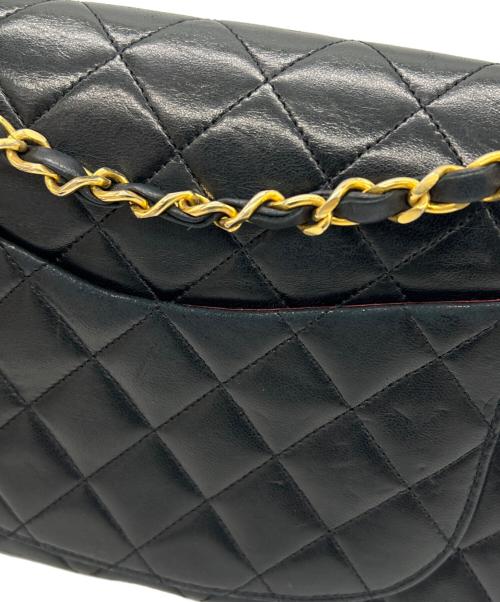 CHANEL（シャネル）CHANEL (シャネル) マトラッセ23 ダブルフラップ ブラックの古着・服飾アイテム