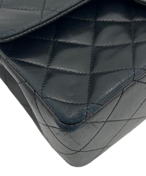 CHANEL（シャネル）CHANEL (シャネル) マトラッセ23 ダブルフラップ ブラックの古着・服飾アイテム
