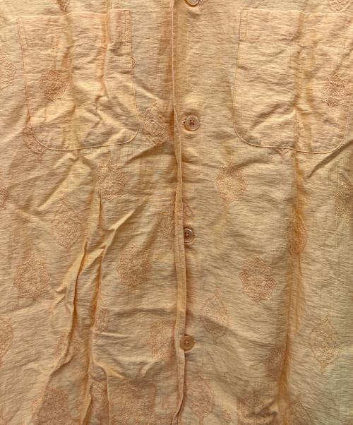 PAUL SMITH（ポールスミス）PAUL SMITH (ポールスミス) オープンカラーシャツ オレンジ サイズ:Mの古着・服飾アイテム