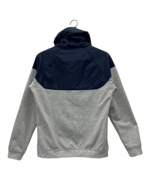 Columbia（コロンビア）Columbia (コロンビア) レッドテーブルパインズフルジップフーディー グレー×ネイビー サイズ:Sの古着・服飾アイテム