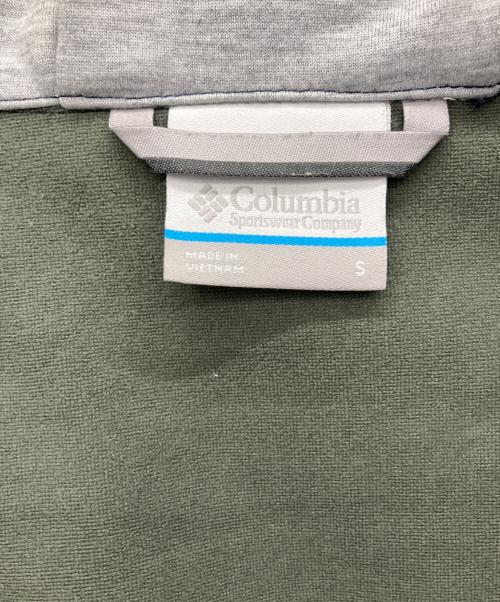 Columbia（コロンビア）Columbia (コロンビア) レッドテーブルパインズフルジップフーディー グレー×ネイビー サイズ:Sの古着・服飾アイテム