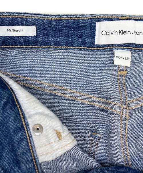 Calvin Klein Jeans（カルバンクラインジーンズ）Calvin Klein Jeans (カルバンクラインジーンズ) デニムパンツ ブルー サイズ:W26の古着・服飾アイテム