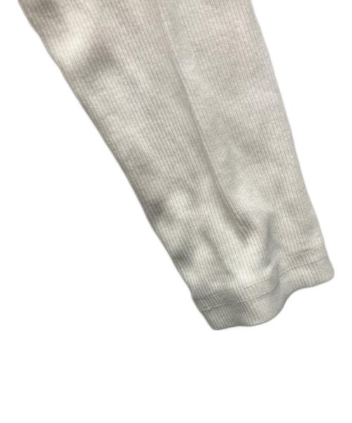Calvin Klein Jeans（カルバンクラインジーンズ）Calvin Klein Jeans (カルバンクラインジーンズ) 薄手カーディガン ホワイト サイズ:Sの古着・服飾アイテム