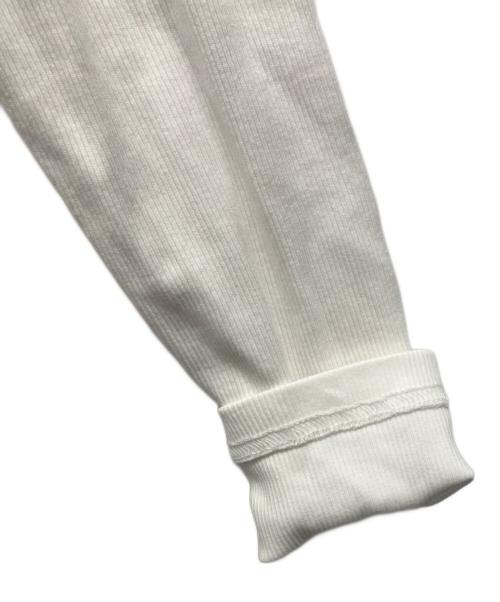 Calvin Klein Jeans（カルバンクラインジーンズ）Calvin Klein Jeans (カルバンクラインジーンズ) 薄手カーディガン ホワイト サイズ:Sの古着・服飾アイテム