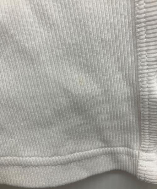 Calvin Klein Jeans（カルバンクラインジーンズ）Calvin Klein Jeans (カルバンクラインジーンズ) 薄手カーディガン ホワイト サイズ:Sの古着・服飾アイテム