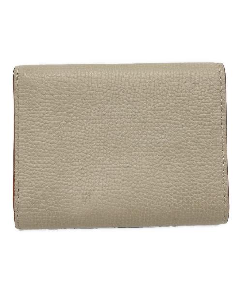 LOEWE（ロエベ）LOEWE (ロエベ) アナグラム トライフォールルドウォレット グレーの古着・服飾アイテム