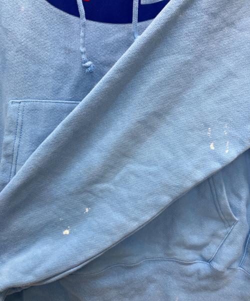 Champion REVERSE WEAVE（チャンピオン リバース ウィーブ）Champion REVERSE WEAVE (チャンピオン リバース ウィーブ) プルオーバーパーカー スカイブルー サイズ:XLの古着・服飾アイテム