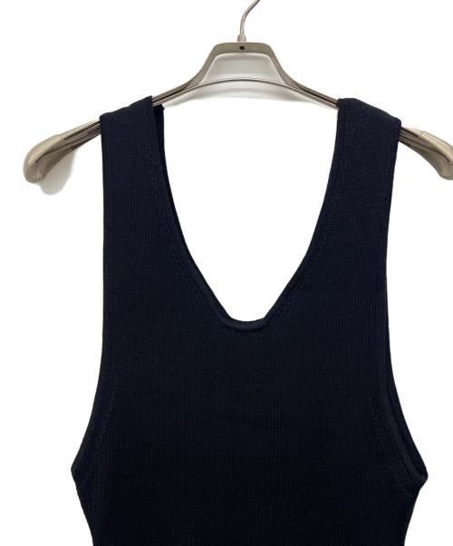 jonnlynx（ジョンリンクス）jonnlynx (ジョンリンクス) ニットワンピース ブラック サイズ:FREEの古着・服飾アイテム