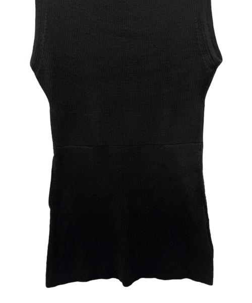 jonnlynx（ジョンリンクス）jonnlynx (ジョンリンクス) ニットワンピース ブラック サイズ:FREEの古着・服飾アイテム