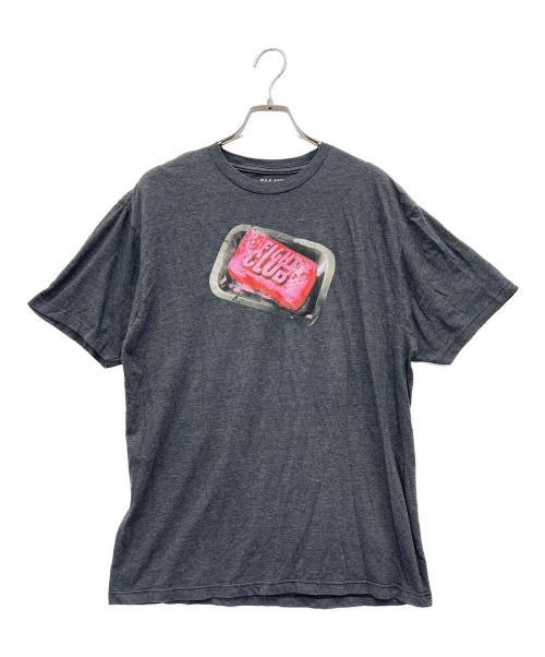 FIGHT CLUB（ファイトクラブ）FIGHT CLUB (ファイトクラブ) 半袖Tシャツ FIGHT CLUB グレー サイズ:Lの古着・服飾アイテム