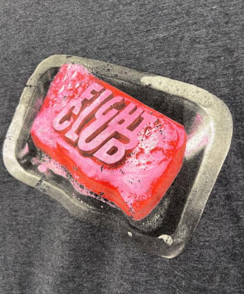 FIGHT CLUB（ファイトクラブ）FIGHT CLUB (ファイトクラブ) 半袖Tシャツ FIGHT CLUB グレー サイズ:Lの古着・服飾アイテム