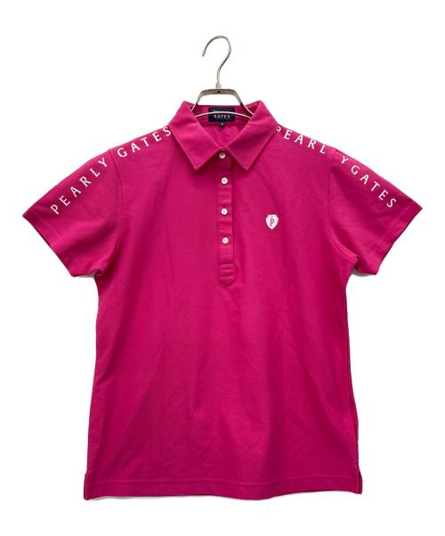 PEARLY GATES（パーリーゲイツ）PEARLY GATES (パーリーゲイツ) ゴルフウェア(トップス) ピンク サイズ:2の古着・服飾アイテム
