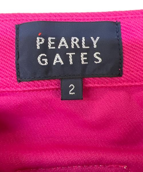 PEARLY GATES（パーリーゲイツ）PEARLY GATES (パーリーゲイツ) ゴルフウェア(トップス) ピンク サイズ:2の古着・服飾アイテム