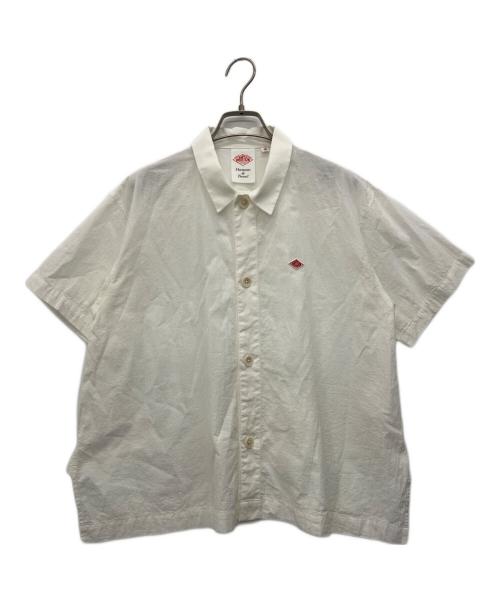 DANTON（ダントン）DANTON (ダントン) 半袖ブラウス ホワイト サイズ:36の古着・服飾アイテム