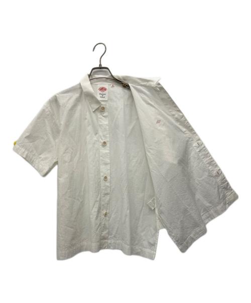 DANTON（ダントン）DANTON (ダントン) 半袖ブラウス ホワイト サイズ:36の古着・服飾アイテム